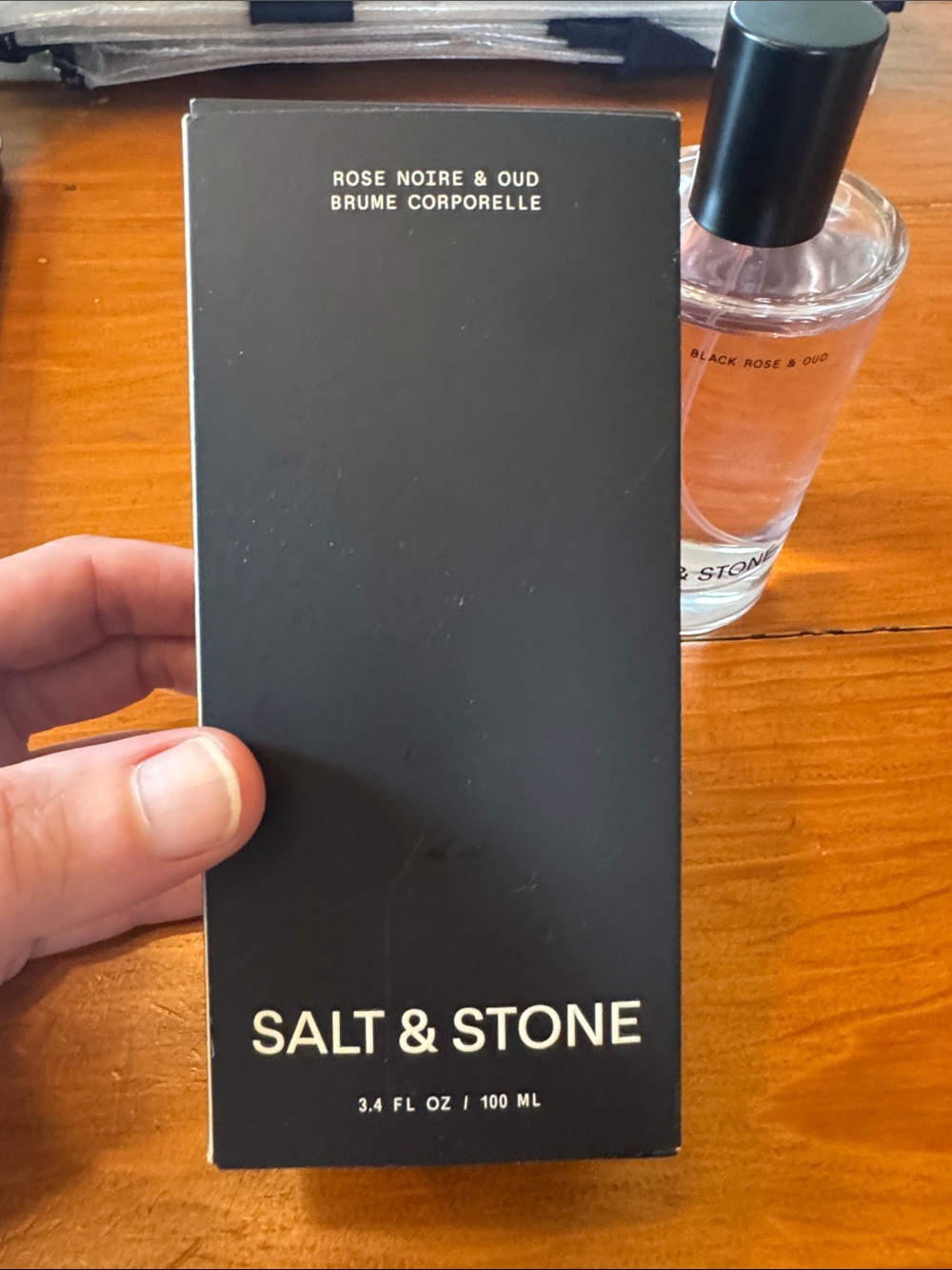 Salt & Stone Rose Noire & Oud Body Mist